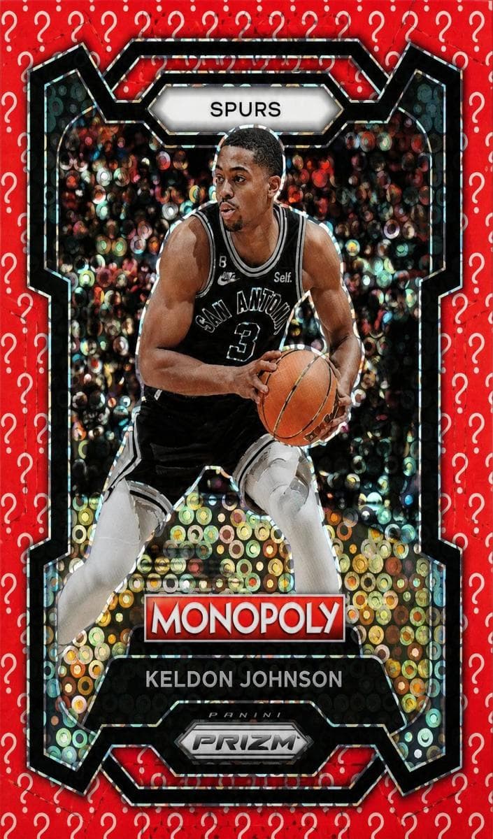 Keldon Johnson 2023 panini Panini Prizm Monopoly