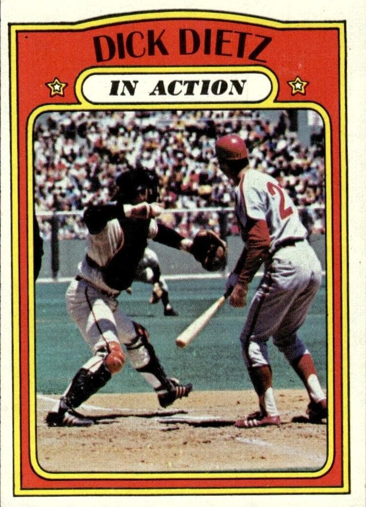 Dick Dietz 1972 topps Topps