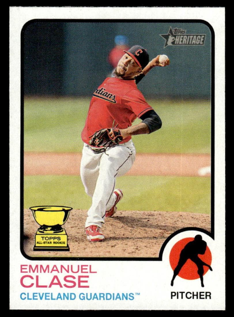 Emmanuel Clase 2022 topps Topps Heritage