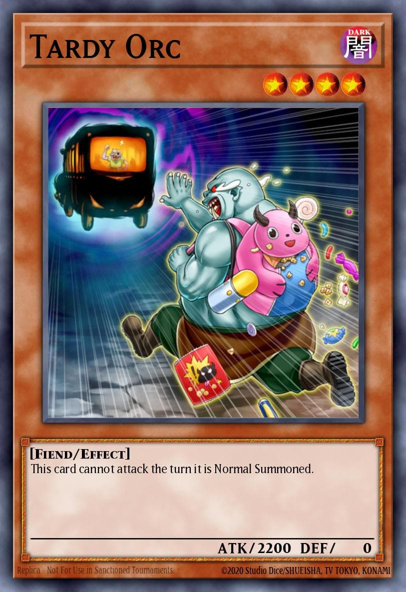 Tardy Orc 2012 Yu-Gi-Oh! Galactic Overlord