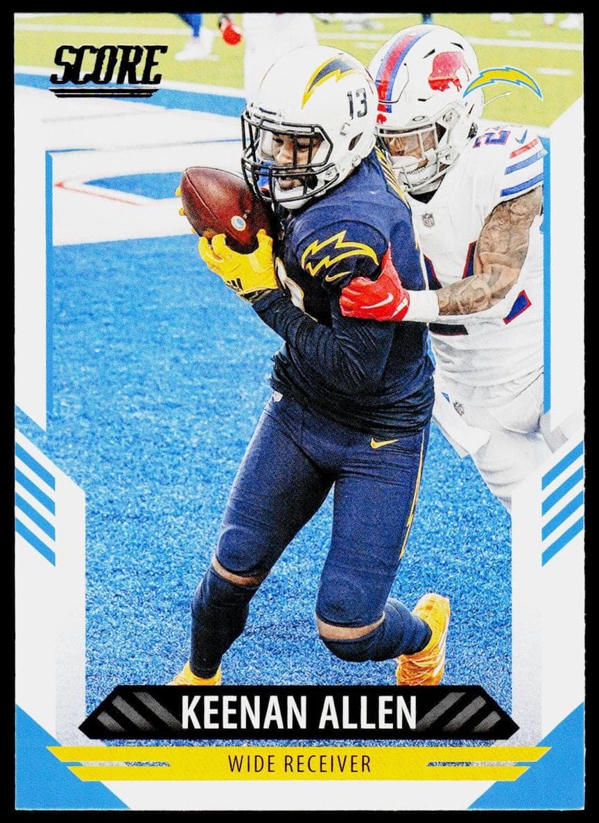 Keenan Allen 2021 panini Score