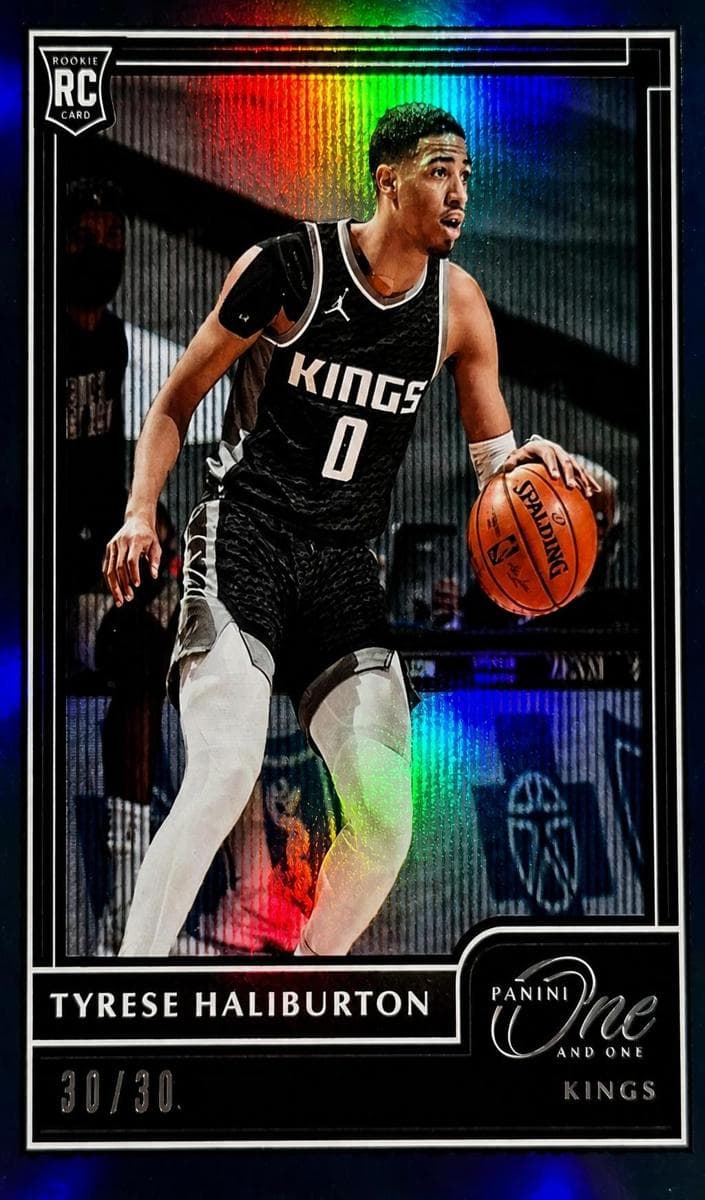 Tyrese Haliburton 2020 panini Panini One and One