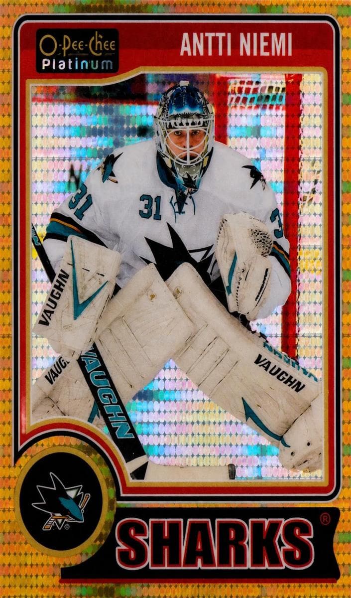 Zach Parise 2014 topps O-Pee-Chee Platinum