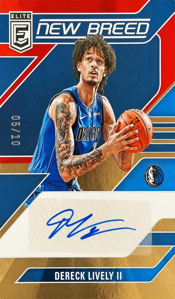 Dereck Lively II 2023 panini Donruss Elite