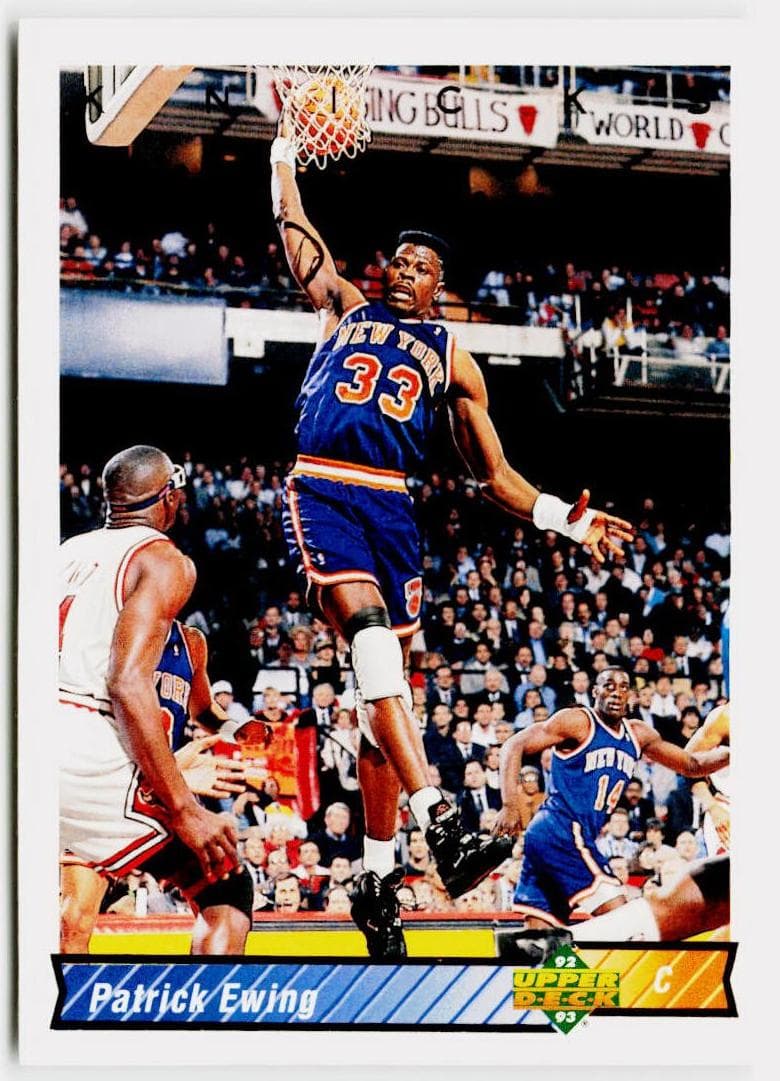 Patrick Ewing 1992 upper-deck Upper Deck