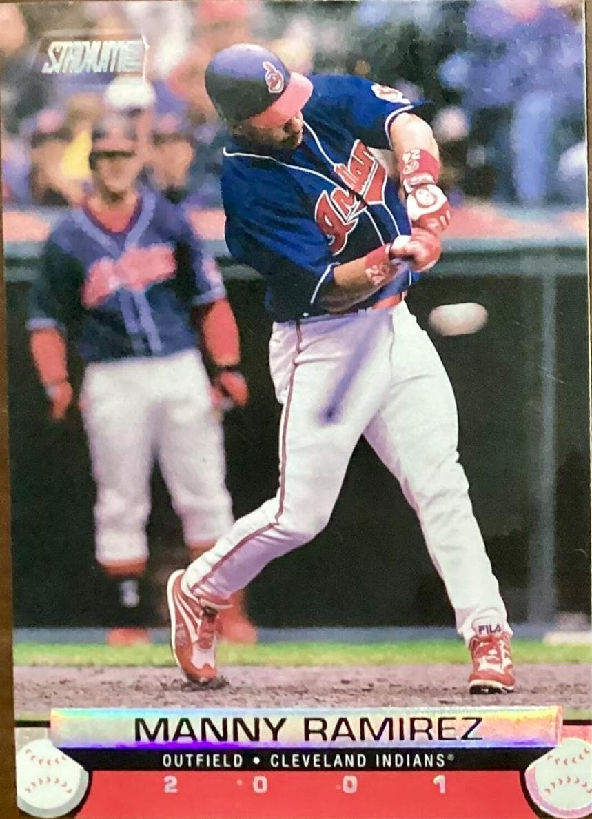 Manny Ramirez 2001 unknown Stadium Club