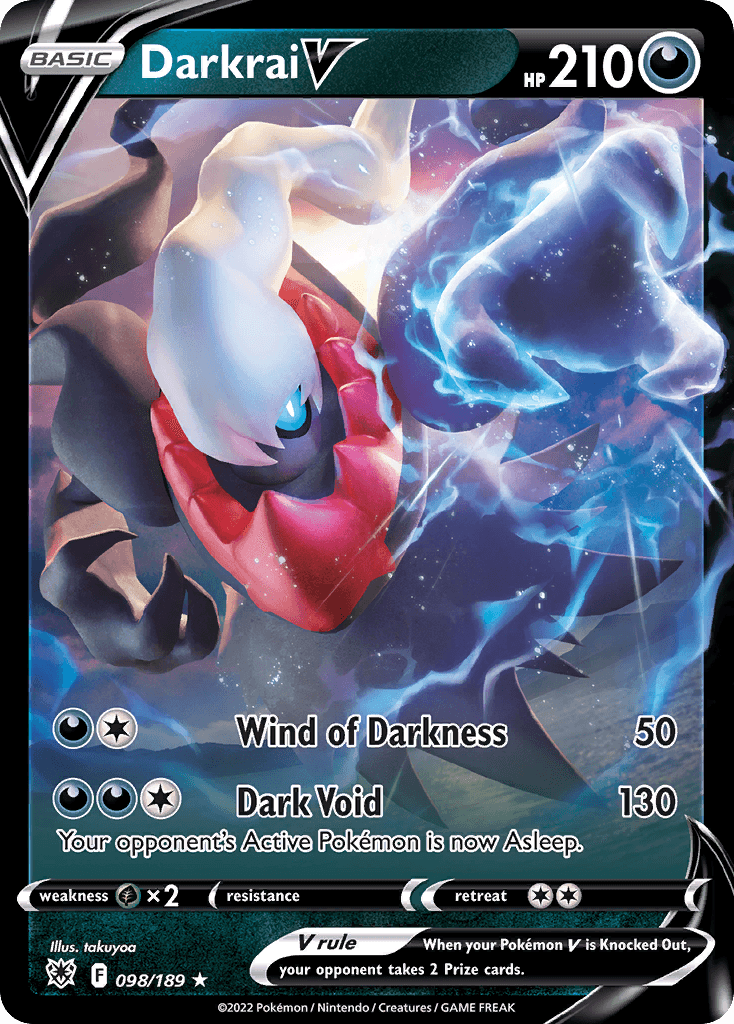Darkrai V 2022 Pokemon Japanese Darkrai Starter