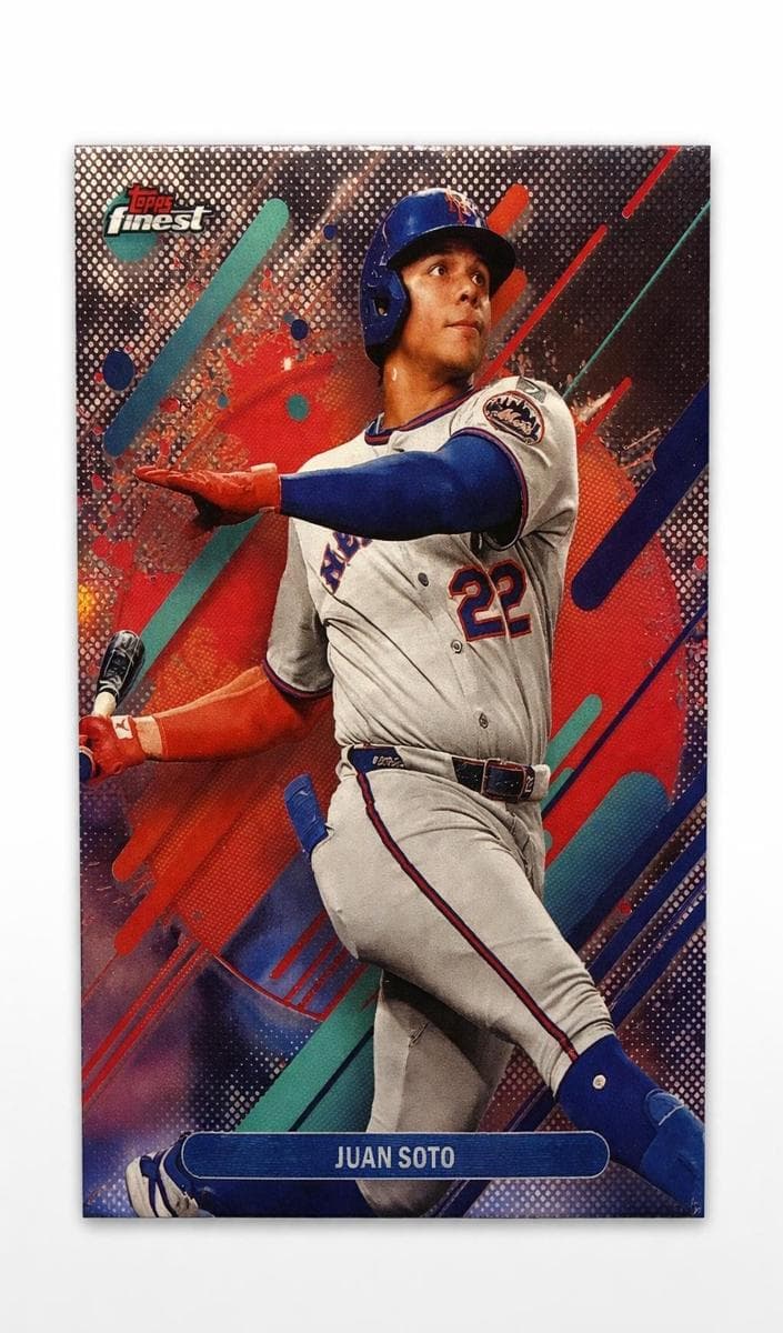 Juan Soto 2025 topps Topps Finest