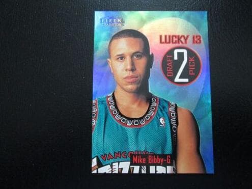 Mike Bibby 1998 fleer
