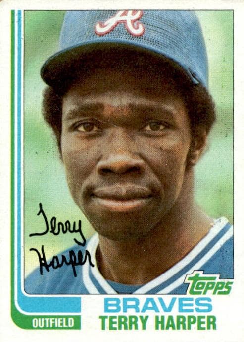 Terry Harper trading card