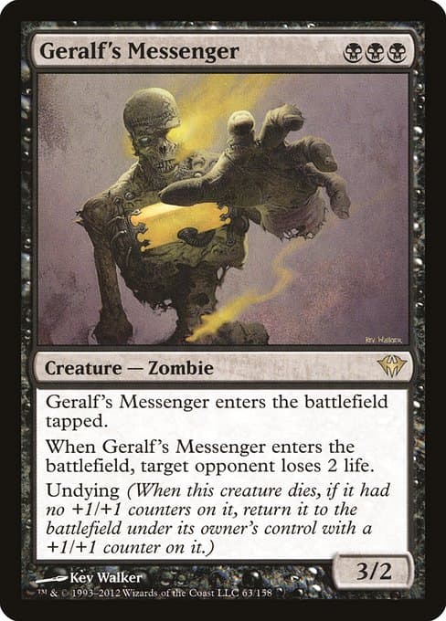 Geralf's Messenger 2012 Magic: The Gathering Dark Ascension