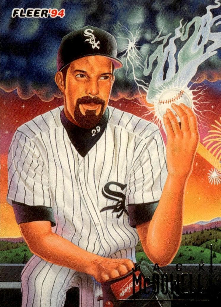 Jack McDowell 1994 fleer Fleer