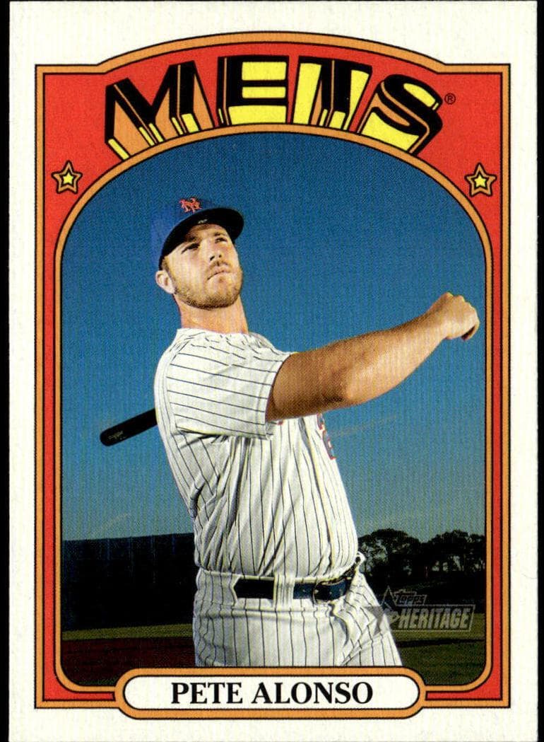 Freddie Freeman 2021 topps Topps Heritage