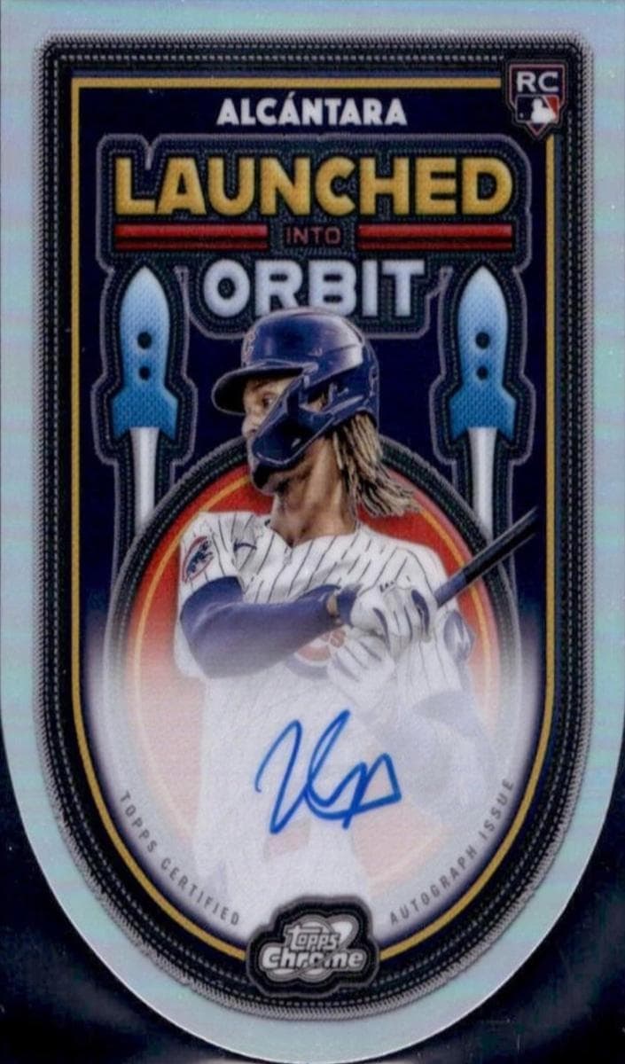 Kevin Alcántara 2025 topps Topps Cosmic Chrome