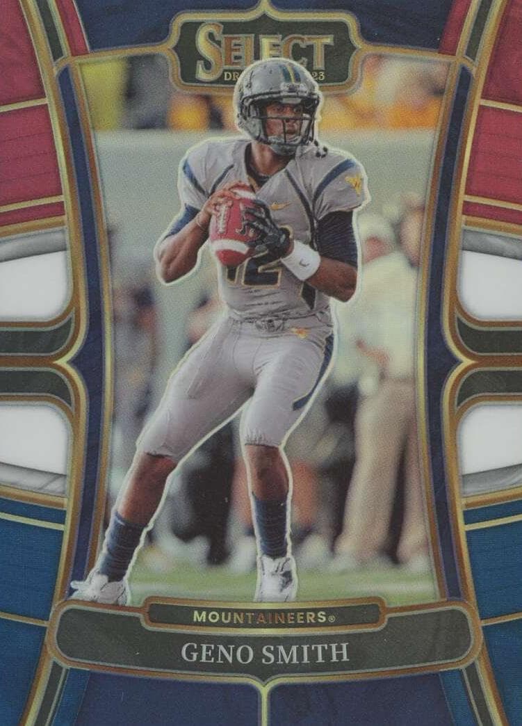 Geno Smith 2023 panini Panini Select Draft Picks
