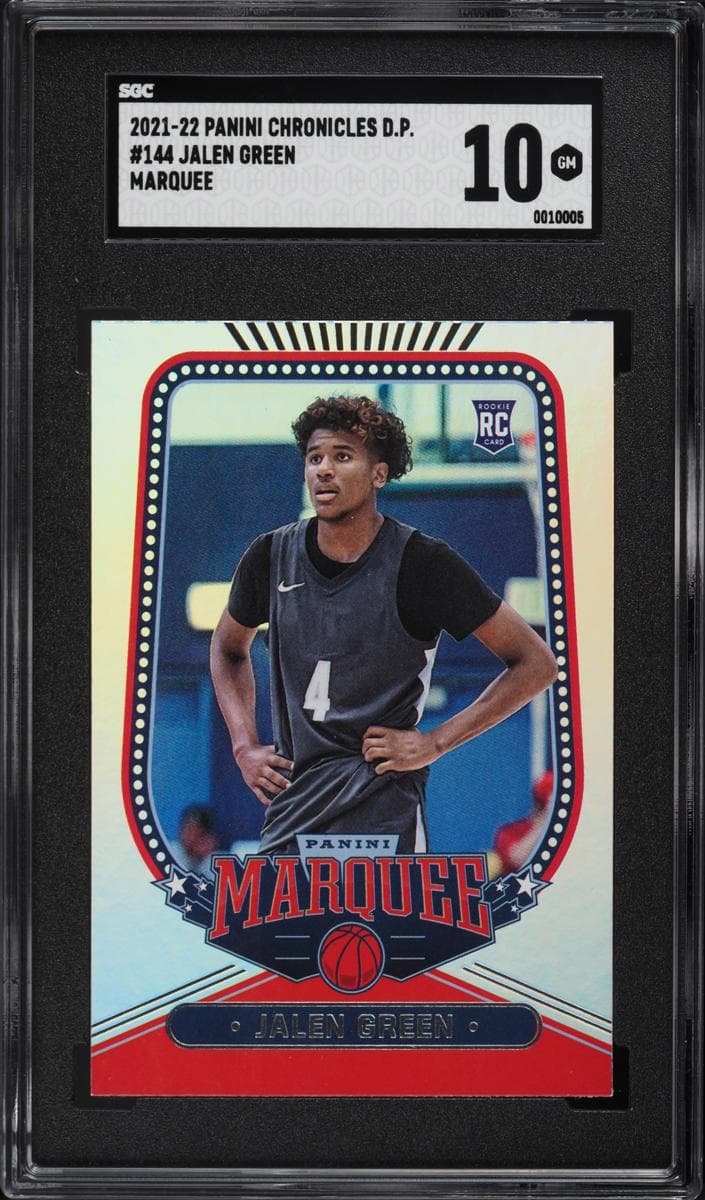 Jalen Green 2021 panini