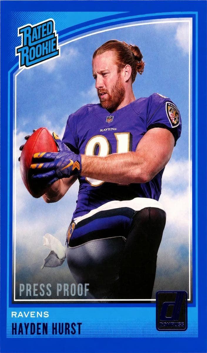 Hayden Hurst 2018 panini