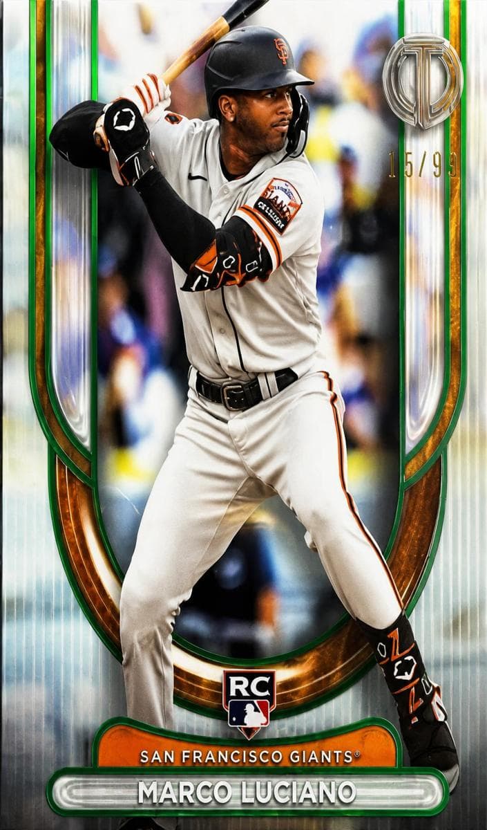 Marco Luciano 2024 topps Topps Tribute