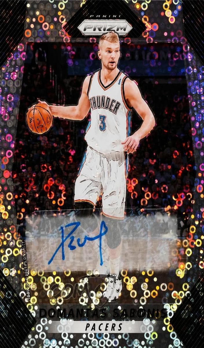 Domantas Sabonis 2017 panini Panini Prizm