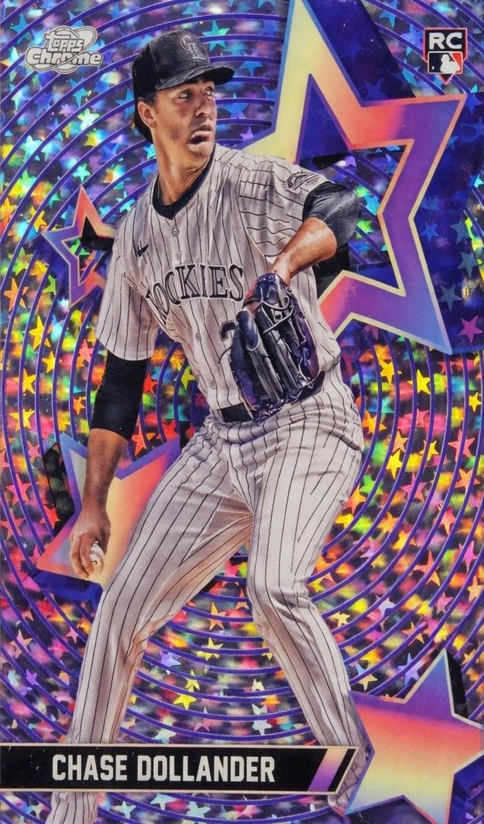 Chase Dollander 2025 topps Topps Cosmic Chrome
