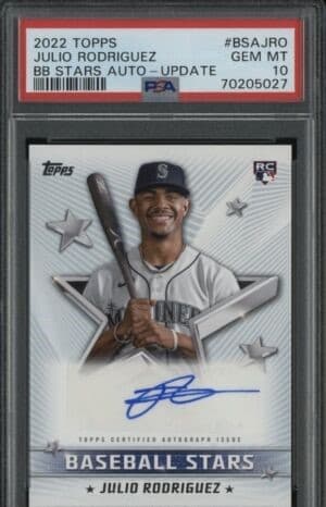 Julio Rodriguez 2022 topps Topps Update