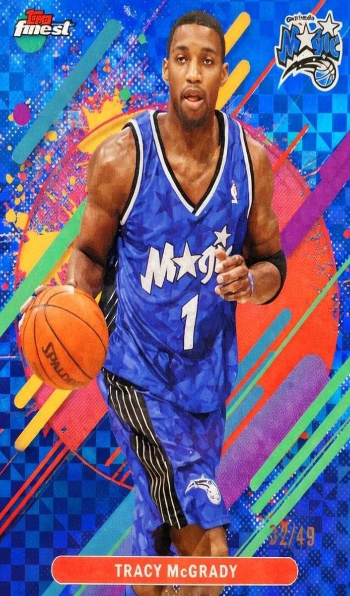 Tracy McGrady 2025 topps Topps Finest