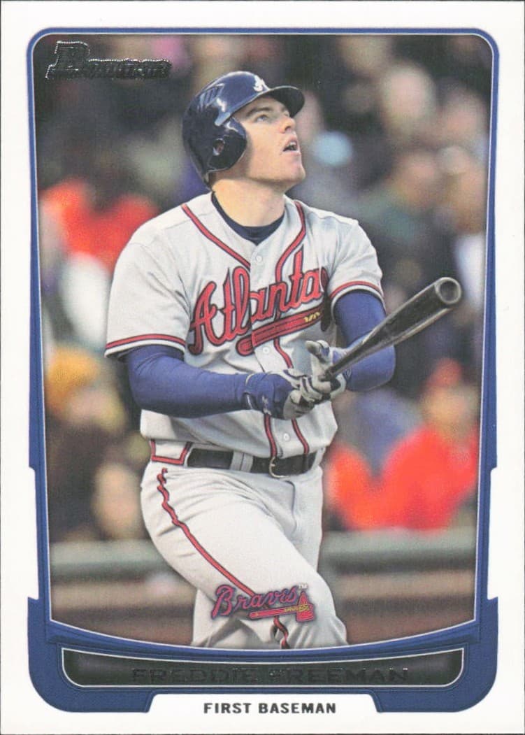 Freddie Freeman Atlanta 2012 Bowman 2012 Bowman