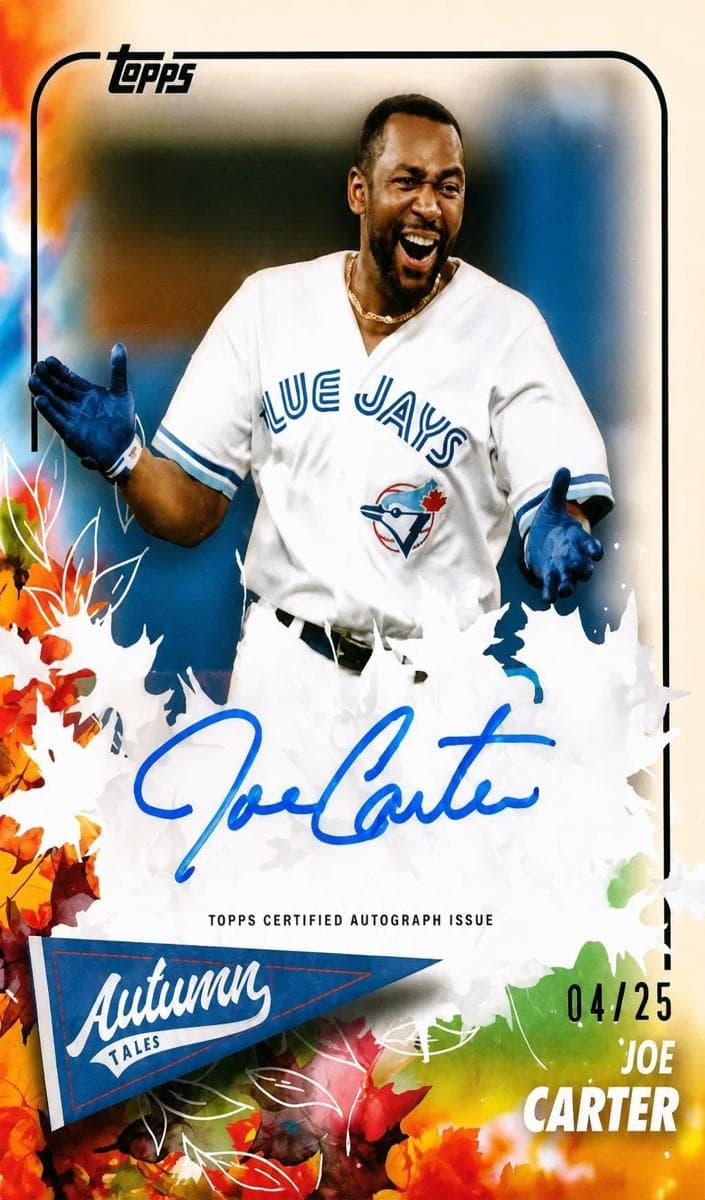 Joe Carter 2024 topps Topps Update