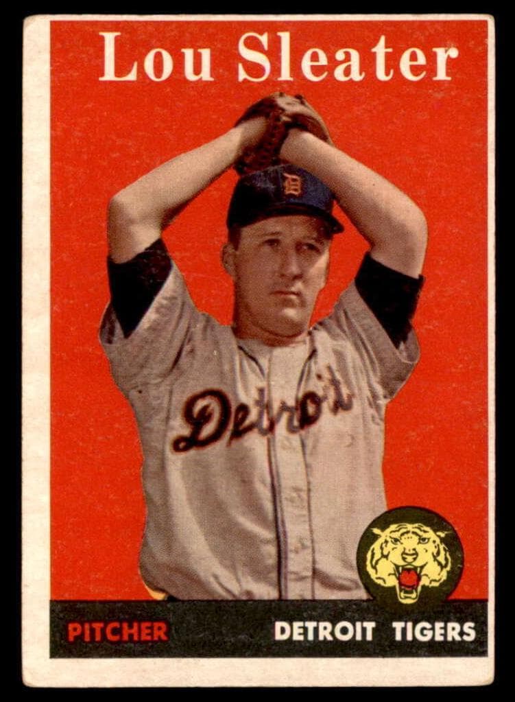 Lou Sleater 1958 topps Topps