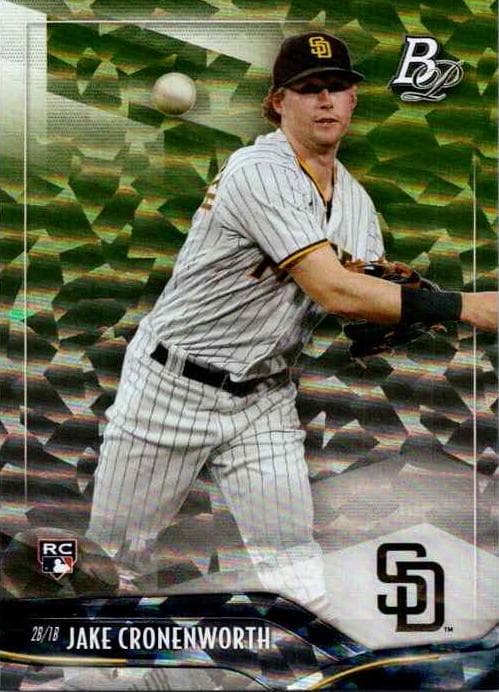 Jake Cronenworth 2021 bowman Bowman Platinum