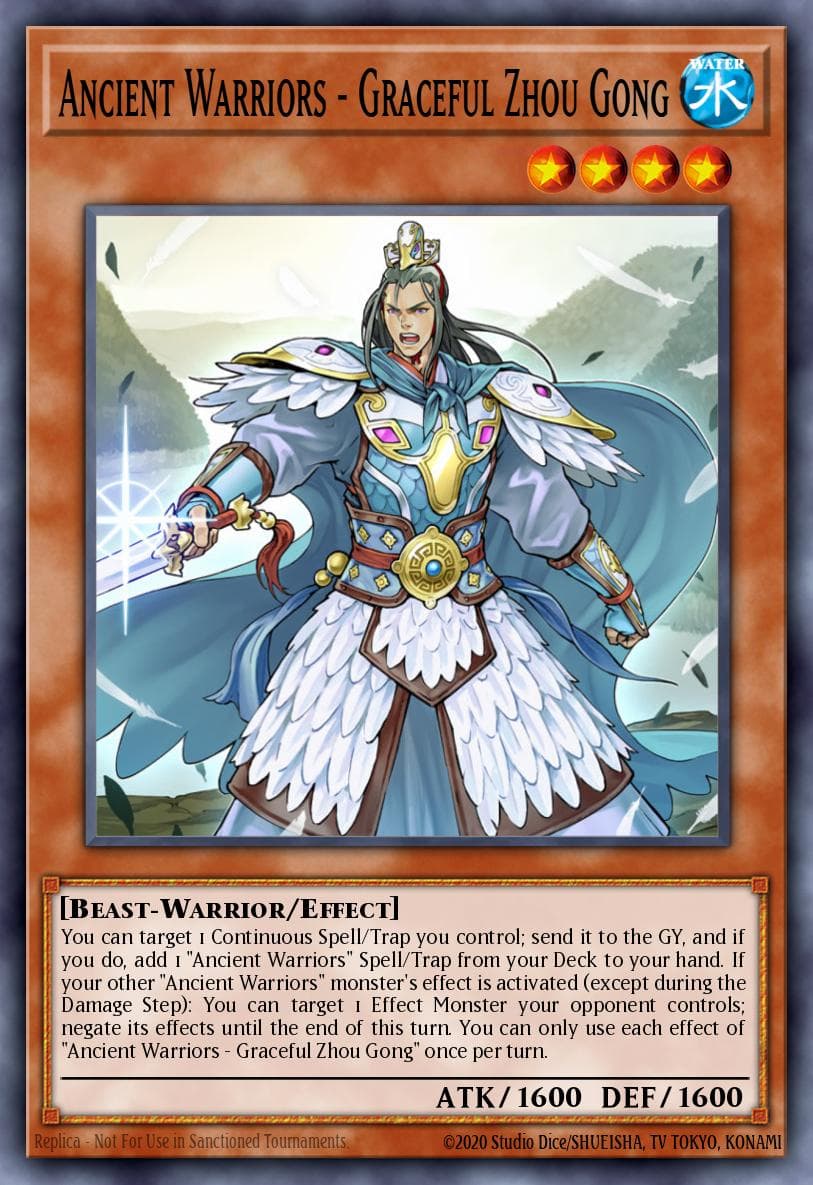 Ancient Warriors - Graceful Zhou Gong #IGAS-EN009