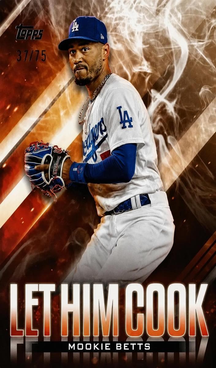 Mookie Betts 2024 topps Topps Update