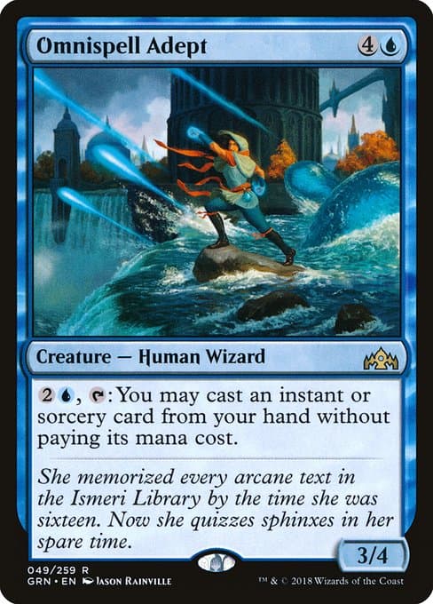 Omnispell Adept 2018 Magic: The Gathering