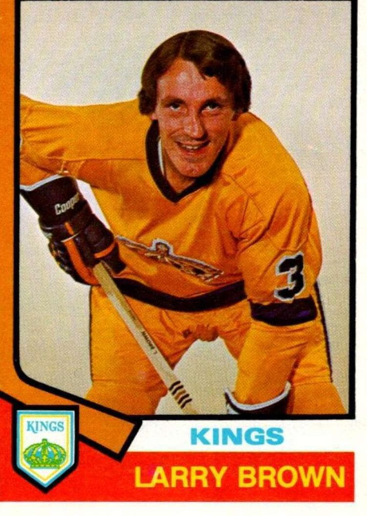 Larry Brown 1974 topps O-Pee-Chee