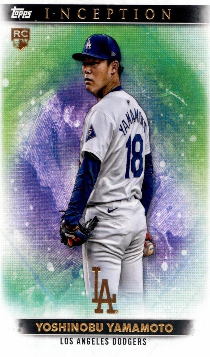 Yoshinobu Yamamoto 2024 topps