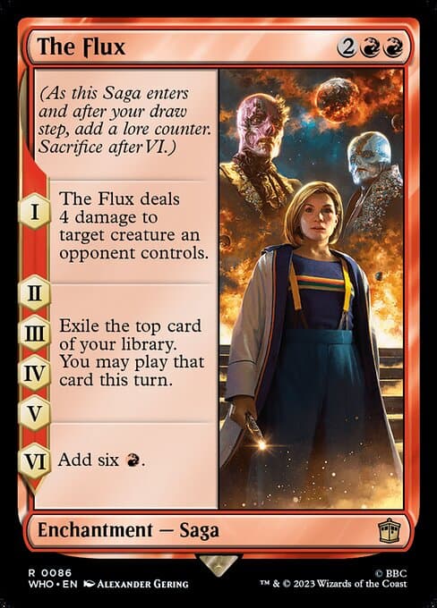 The Flux 2023 Magic: The Gathering Doctor Who
