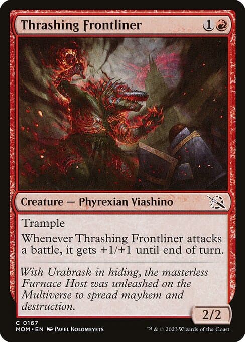 Thrashing Frontliner 2023 Magic: The Gathering March of the Machine