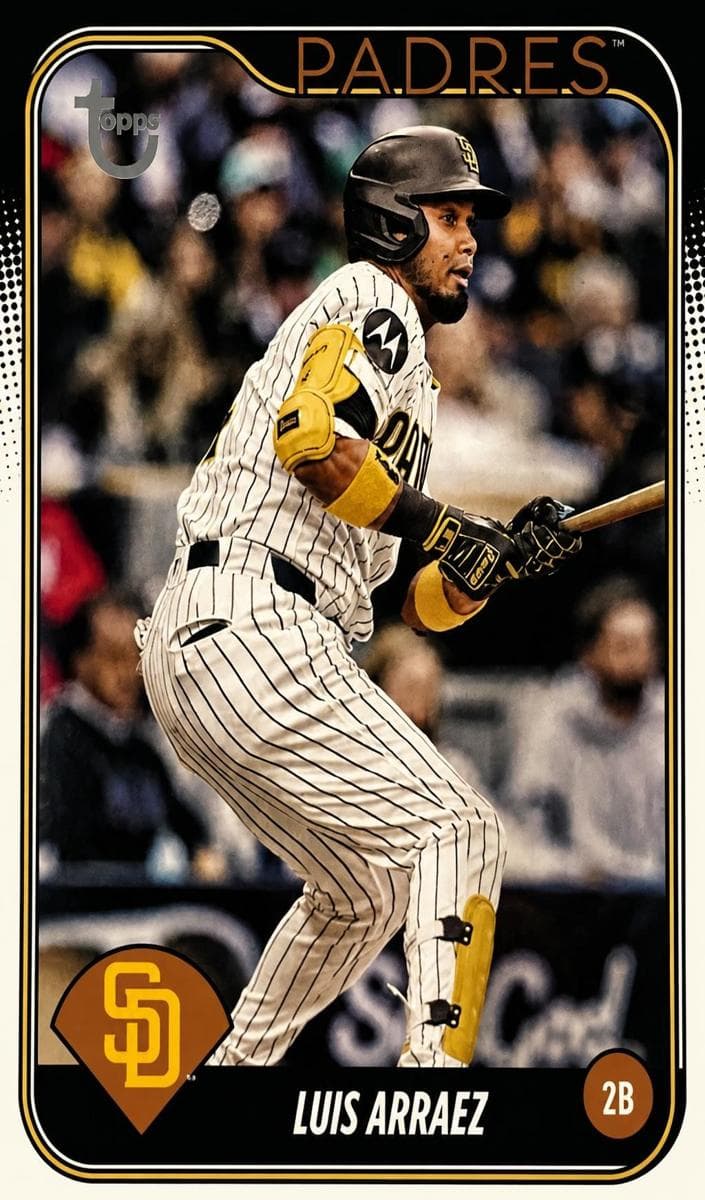 Luis Arraez 2024 topps Topps Update