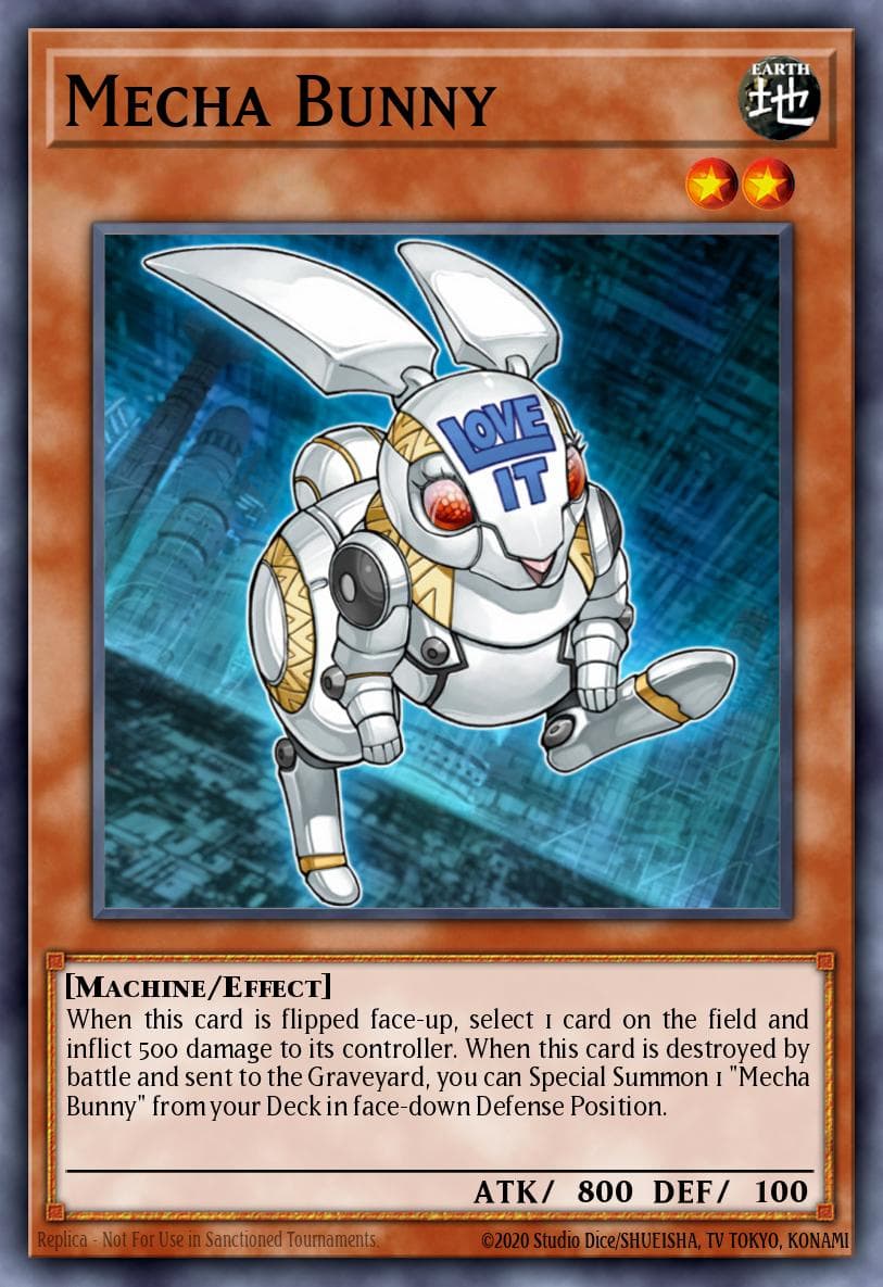 Mecha Bunny 2008 Yu-Gi-Oh! The Duelist Genesis