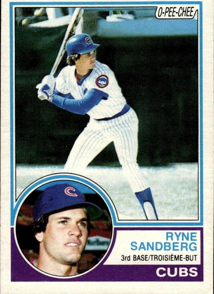Ryne Sandberg 1983 topps
