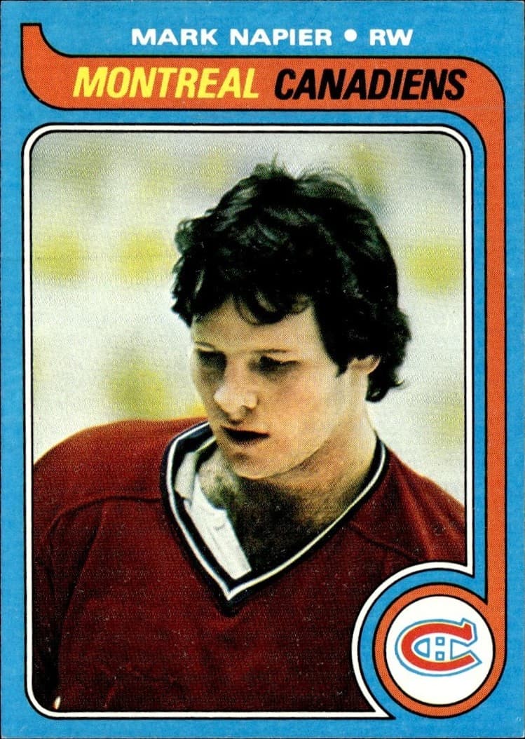 Hockey Mark Napier 1979 Topps