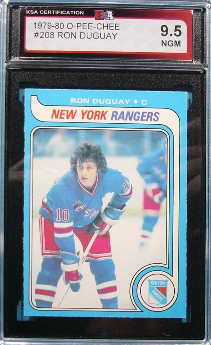 NHL HOCKEY RON DUGUAY KSA 9.5 1979 O-Pee-Chee 1979 O-Pee-Chee