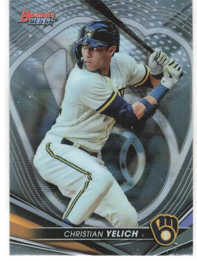 Christian Yelich 2022 bowman Bowman's Best
