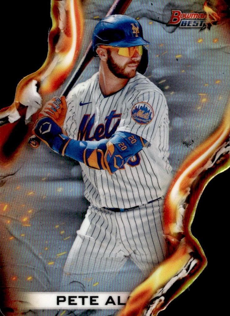 Pete Alonso 2021 bowman Bowman's Best