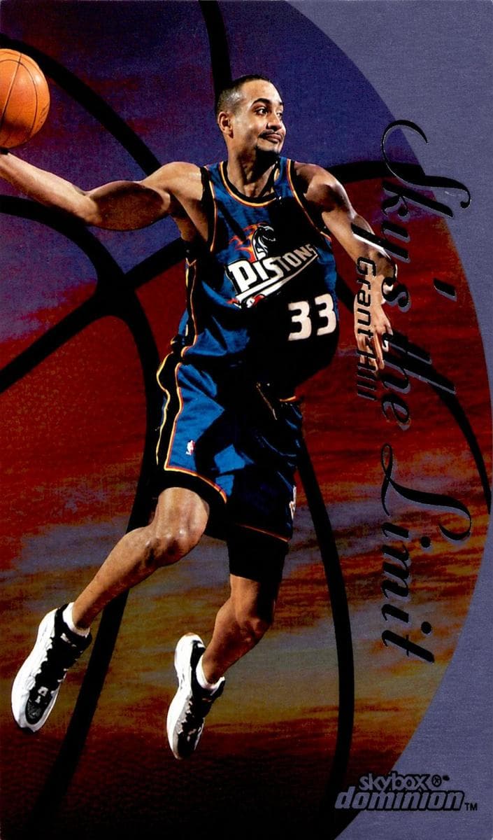 Grant Hill 1999 skybox Dominion