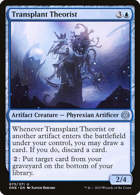 Transplant Theorist 2023 Magic: The Gathering Phyrexia: All Will Be One