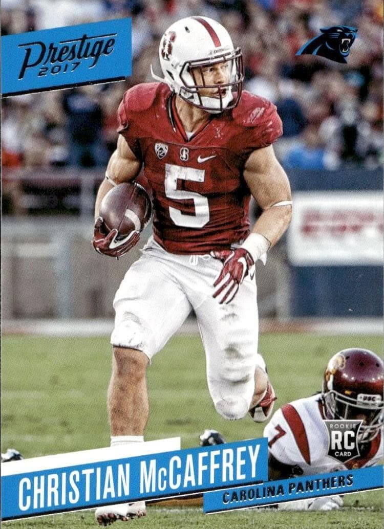 Christian McCaffrey 2017 panini Panini Prestige