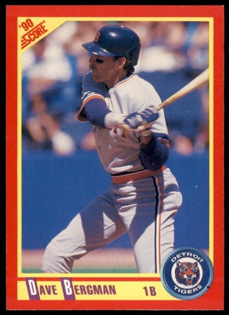 Dave Bergman trading card
