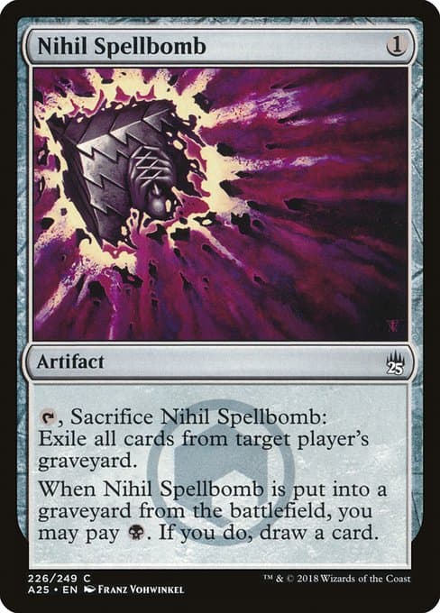 Nihil Spellbomb 2022 Magic: The Gathering Brother's War Commander