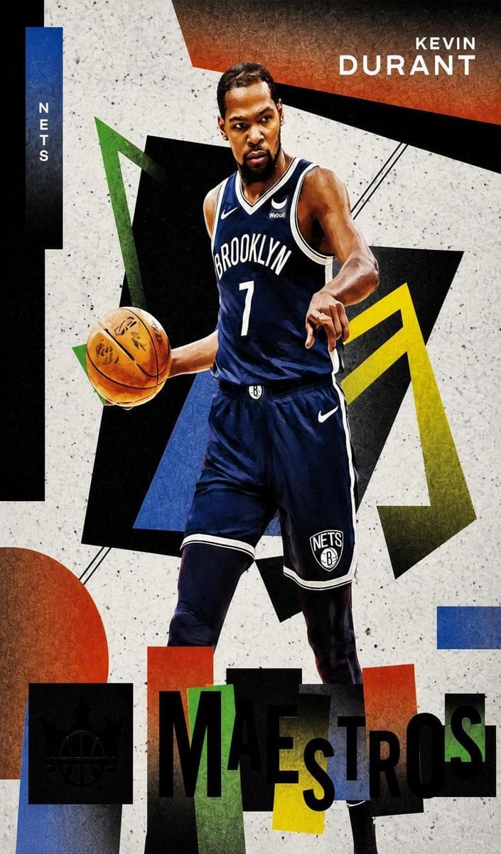 Kevin Durant 2021 panini Panini Court Kings